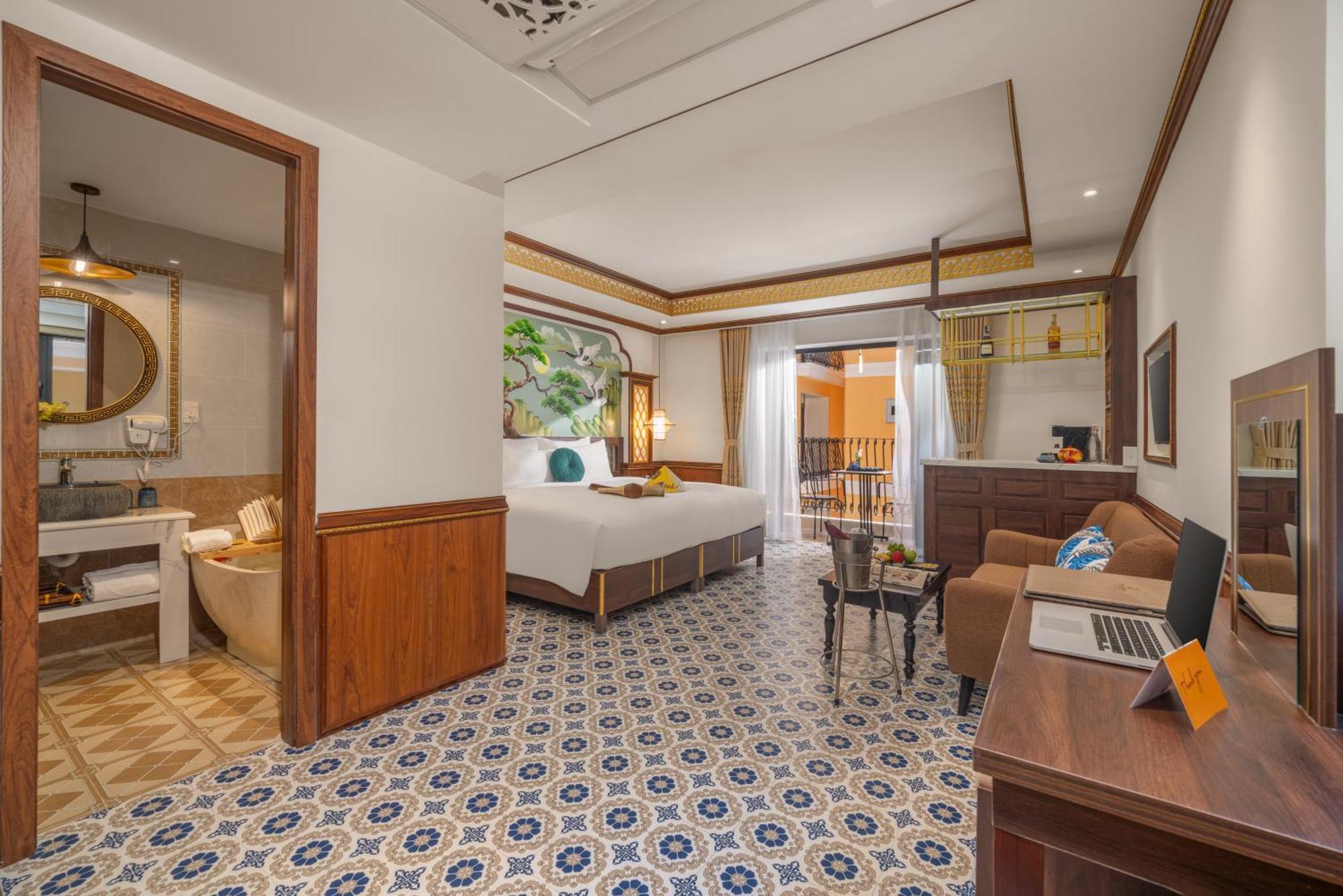 Hoi An Babylon Riverside Hotel & Spa Exterior foto